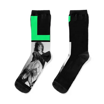 Мужские рождественские носки Funny Sparks Band L7 оптом футбольные свободные мужские носки для гольфа Женские