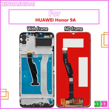 100% Протестированный ЖК-дисплей Для Honor 9A ЖК-дисплей С Сенсорным Экраном Digitizer В сборе Для Huawei Honor 9A MOA-LX9N ЖК-дисплей