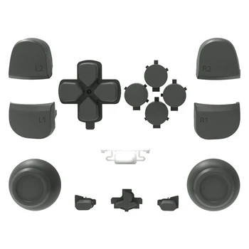 Кнопка замены Полный комплект деталей контроллера Чехол для геймпада Комплект запасных частей для PlayStation 5 PS5 Dual Sense
