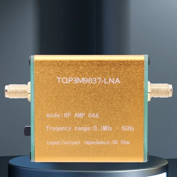 Предусилитель Мощности LNA RF с Высоким Коэффициентом усиления 0,1 МГц‑6 ГГц, Модуль Усилителя 20 дБ, Профессиональный Широкий Диапазон Частот для Коротковолнового FM-Радио