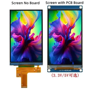 IPS 3,97-дюймовый 33PIN/40PIN HD TFT LCD Цветной экран ST7701S Контроллер 480 *800 SPI /16Bit RGB Интерфейс 3.3V 5V