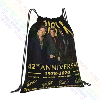 Duran Duran 43-я годовщина 1978-2020 Сумки на шнурках Спортивная сумка винтажная сумка для обуви Сумки спортивного стиля для путешествий