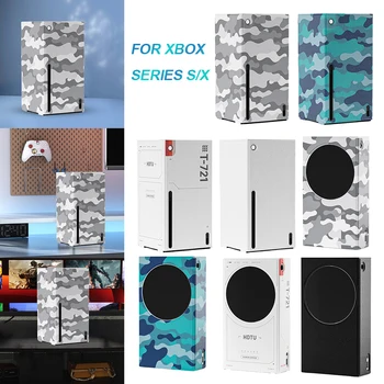 Магнитная защитная оболочка из полиуретана для игровой консоли Xbox серии S X, магнитные чехлы с вентиляционным отверстием, вертикальные пылезащитные чехлы