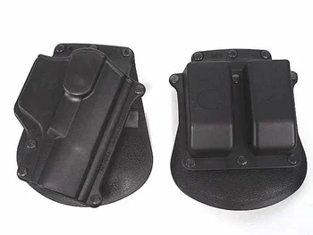 Черная тактическая кобура для пистолета Walther P99 WA99 RH и подсумок для охотничьего страйкбола