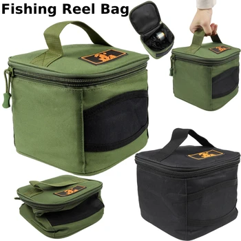 Сумка для хранения рыболовных катушек большой емкости, чехол для переноски, Складная сумка для спиннинговых рыболовных катушек, Рыболовные сумки, снасти, чехлы для переноски