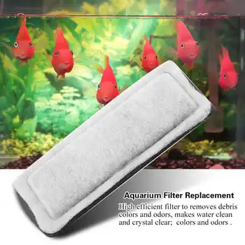 Замена внутреннего аквариумного фильтра Crystal Bio-Chem для аквариума с рыбками