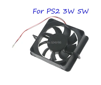 10шт Аксессуары Для вентилятора мощностью 3 Вт/5 Вт Для PlayStation 2 Запасные Части Для Внутреннего вентилятора Для моделей PS2 50000/30000 Замена Для PS2