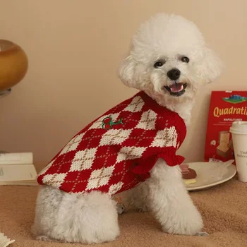 Одежда для собак, осенние и зимние свитера, маленькие собаки
