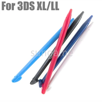 10шт Пластиковый игровой стилус Touch Pen для Nintend 3DS XL LL Черный, красный, Синий, белый