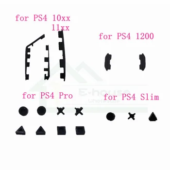 50 комплектов для консоли PS4 1000 1100, черный нескользящий чехол для резиновых ножек, замена чехла для резиновых ножек PS4 Slim Pro