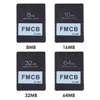 FMCB McBoot Free MC Boot Card v1.953 для Sony PS2 Карта памяти 8 МБ/16 МБ/32 МБ/64 МБ