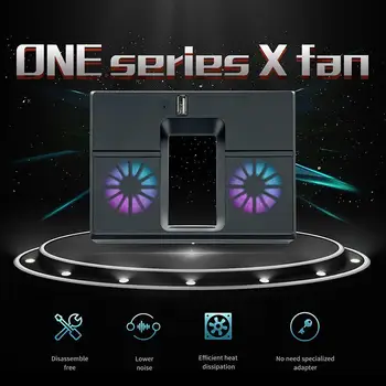 Вентилятор охлаждения консоли для Xbox серии X, меняющий цвет USB-кронштейн для охлаждения XSX