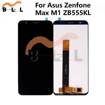 Для Asus Zenfone Max M1 ZB555KL X00PD ЖК-Дисплей С Сенсорным Экраном, Дигитайзер, Стекло, Полная Сборка, Запасные Части ZB555KL