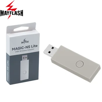 Беспроводной USB-адаптер MayFlash Magic-NS Lite для контроллера PS5/PS4/Xbox Серии X|S для игровой консоли Nintend Switch/NEOGEO/SEGA