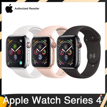 Умные часы Apple Watch Series 4 40 мм/44 мм с GPS-навигатором из алюминия со спортивным ремешком (обновленные)