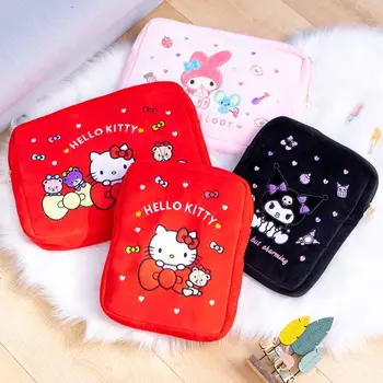 Сумка Sanrio hello kitty, мультяшная сумка для планшета для девочек и мальчиков, милая сумка для хранения ipad, клатч, новая модная сумка для компьютера kuromi