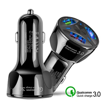 Автомобильное зарядное устройство для мобильного телефона Qc3.0 с тремя USB для alfa Romeo 159 147 156 giulietta 147