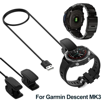 USB-Кабель Для Зарядки, Кабельная Линия Зарядного Устройства С Передачей Данных, Провод Для Зарядки Питания длиной 1 М, Шнур Зарядного Устройства для Смарт-Часов Garmin Descent MK3 MK3i