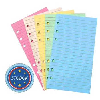Бумажные вставки Красочные наполнители для записных книжек, вкладыши для дневника на подкладке