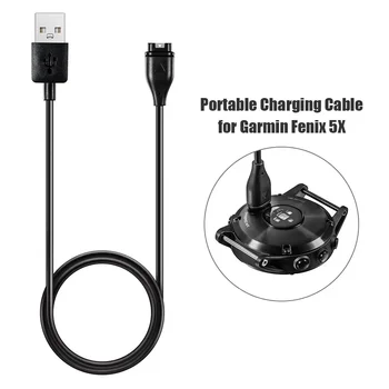 1 м USB-кабель Для зарядки, Зарядное Устройство для часов Garmin Fenix 6S 6 5 Plus 5X Vivoactive 3 с хорошей защитой от помех