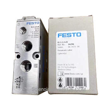 Цельнометаллический материал FESTO VL-5-1/4- B 14294 Двухпозиционный 5-ходовой пневматический регулирующий клапан