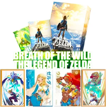 Новые карты Zelda Anime TCG Game Collection Pack Booster Box Редкие SSR Настольные игрушки для семьи Подарок детям