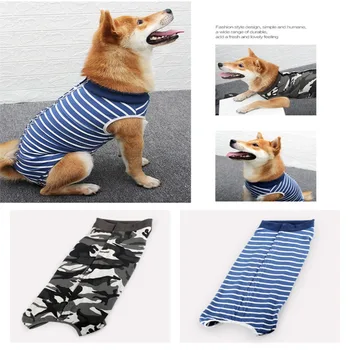 Костюм для стерилизации домашних животных, футболка для собак, жилет для собак, одежда для маленьких собак, костюм для щенка французского бульдога, кошки, одежда