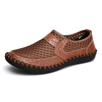Популярная Новая мужская обувь, Летняя Обувь из дышащей сетки, Мужская повседневная обувь, Приятная Мягкая Удобная мужская обувь, Zapatillas Hombre 38-49