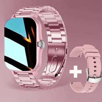 Новые 2023 Смарт-часы для женщин и мужчин, умные часы с квадратным циферблатом, смарт-часы для Android IOS, фитнес-трекер, бренд Trosmart Y13