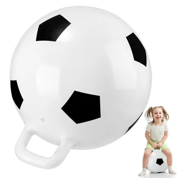 Мячи для Детского Футбола Детские Пластиковые Игрушки Для Балансировки Отскока Пляжный Надувной Футбол Сгущают Упругость