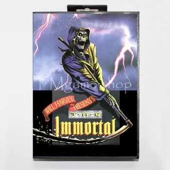 Immortal С розничной коробкой для 16-битной игровой приставки MD Card для игровой приставки Genesis MD