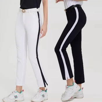 Женская одежда для гольфа 2023, женские брюки для гольфа, высокоэластичные мягкие брюки для дам, весенне-летняя спортивная одежда для активного отдыха