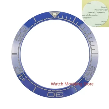 HQ Сине-серая вставка с керамическим безелем диаметром 41,5 мм со сверхсветящимся рисунком, мужские часы в стиле Pip Fit Planet
