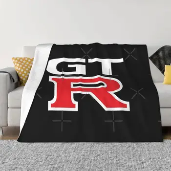 Логотип GTR - Ультрамягкое одеяло из микрофлиса