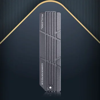 Для PS5 Тонкий SSD Радиатор с Термосиликоновыми Накладками Комплект Аксессуаров Для Охлаждения Радиатора Радиатора Комплект Аксессуаров для 2280 M.2 NVMe SSD
