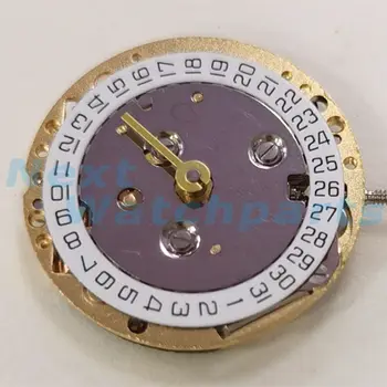 Часовая часть Watchmakers ISA 222 Золотой Кварцевый Механизм 2 Стрелки с календарем Lady