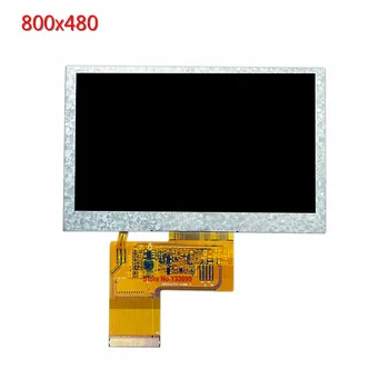 4,3-Дюймовый 800 * 480 800x480 Пикселей TFT-дисплей Без сенсорного IPS-экрана RGB-порт для цифрового устройства 3C