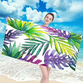Летнее пляжное полотенце из микрофибры с одинарным принтом, быстросохнущее полотенце для плавания, поплавки для бассейна, поплавок для младенческой шеи