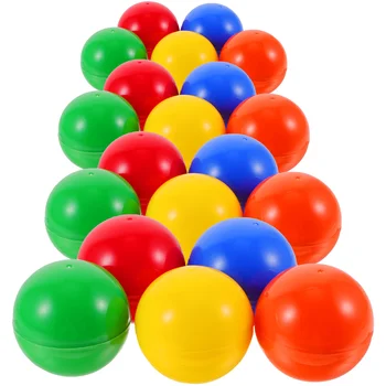 Открывающийся Лотерейный мяч с номером 4 см, шарик с белым набором Шариков, Лотерейный ПВХ пластик, Интересная игра, Призовые шары для вечеринки