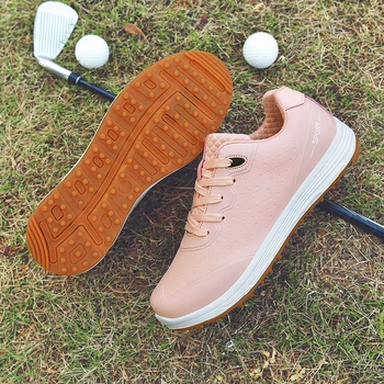 Водонепроницаемая Обувь для гольфа, Женские Удобные Кроссовки для гольфа, Мужская Обувь для гольфа, Прогулочная обувь для гольфа, Противоскользящая ручка, Спортивная обувь для игроков в гольф.