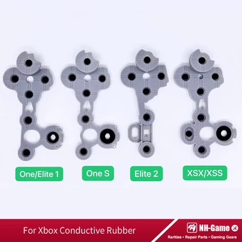 10шт Токопроводящая Резина Для Xbox One/Тонкая Клавиша Контроллера Для Контактных Площадок Геймпада Xbox Elite Series 2/X