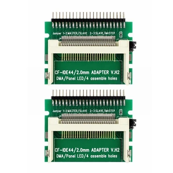 2X Compact Flash Cf Card в Ide 44Pin 2 мм штекерный 2,5-дюймовый загрузочный адаптер для жесткого диска Конвертер