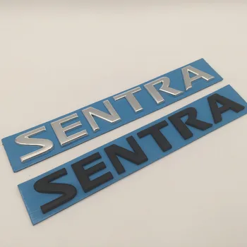 1шт 3D ABS высокое качество SENTRA автомобиль Письмо Эмблема Задний хвост багажник значок наклейка Наклейка для укладки Автоаксессуаров