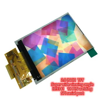 2,8-дюймовый 18P SPI TFT LCD Сварочный экран Сенсорная панель ILI9341 Привод IC 240 * 320 минимум 4 ввода-вывода, привод со сверхшироким углом обзора