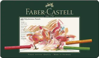 Пастель Faber-Castell Polychromos Artists Олово 60 г - Высокое содержание пигмента, не содержит масел и воска