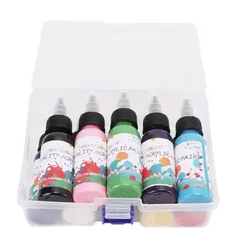 Акриловая краска 10 цветов Ремесленная Акриловая краска для росписи яиц для взрослых для детей для ткани