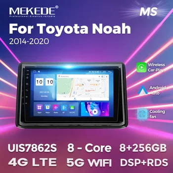 Автомобильное Радио MEKEDE M800S UIS7862S Для Toyota Noah 2014-2020 Мультимедийный Плеер Автомобильная Интеллектуальная Система Для Carplay Android Auto bt