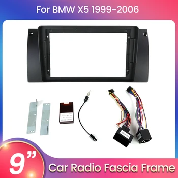 Android автомобильная мультимедийная рамка кабельный декодер коробка для BMW 5 E39 1995-2003 E53 X5 M5 автомобильное радио стерео аудио рамка