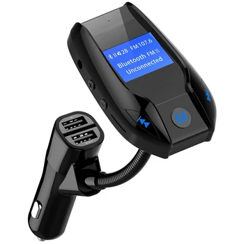 1,44-дюймовый Bluetooth-плеер, автомобильный MP3 QC3.0, автомобильное зарядное устройство, быстрый интерфейс AUX, Монитор напряжения, цветной экран, автомобильный FM-передатчик