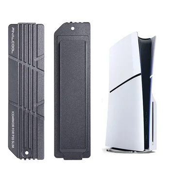 Для PS5 Тонкий Радиатор SSD с Термосиликоновыми Прокладками Алюминиевый Радиатор Охлаждения SSD Монтажный Комплект для 2280 M.2 NVMe SSD